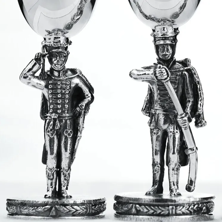 Набор 6 рюмок "Аты-Баты"